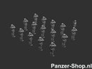 spur (H0) Defensie Set 9 | Salutierende Soldaten Modell