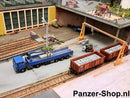 spur (N) DAF 2800, Zugmaschine & Baustoff Auflieger Modell