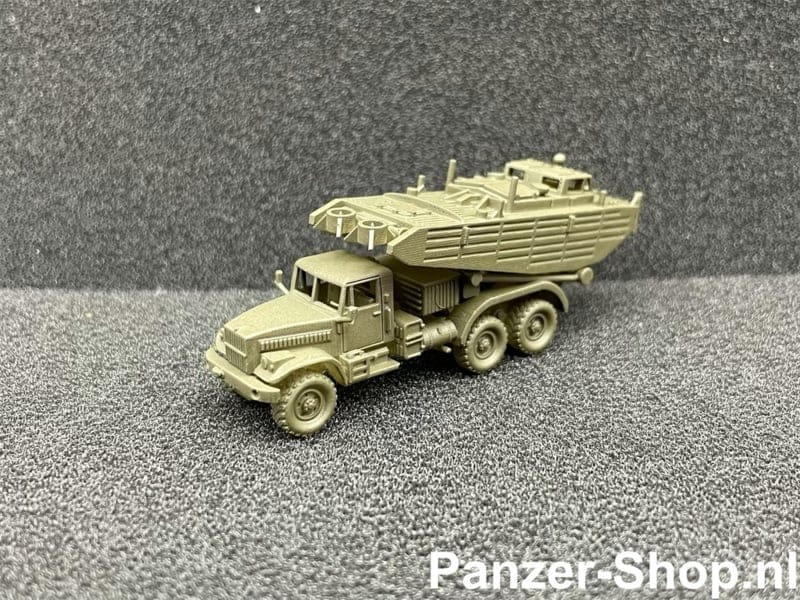 spur (N) KrAZ 255, BMK-T Bugsierboot Modell
