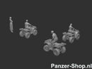 spur Satz Quads Mit Figuren Modell