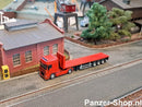 spur (TT) DAF XF-95 Zugmaschine & Flatbed Auflieger Modell