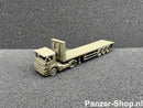 spur (TT) Mercedes-Benz Axor Zugmaschine & Flatbed Auflieger Modell