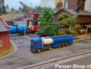 spur (TT) Mercedes-Benz Axor Zugmaschine & Milch Auflieger Modell