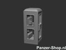 spur (TT) Scenery Set 63, 6 Deutschen Bundespost Telefonzellen Modell