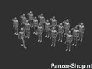 spur (Z) Wehrmacht Satze 1 | Saluerende Soldaten Modell